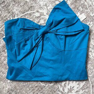 NWT Hutch Blue Bow Tie Tube Top